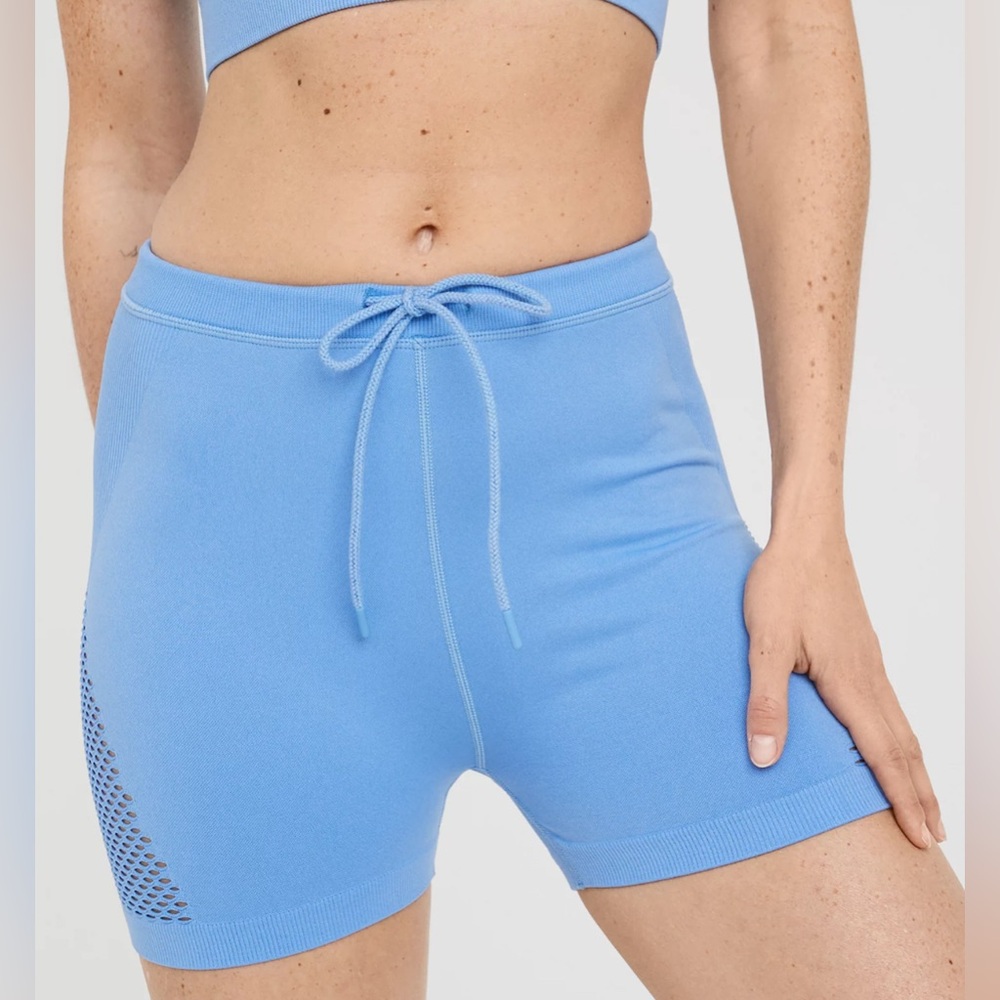 NWT OFFLINE By Aerie Seamless 3" Drawcord Bike Short